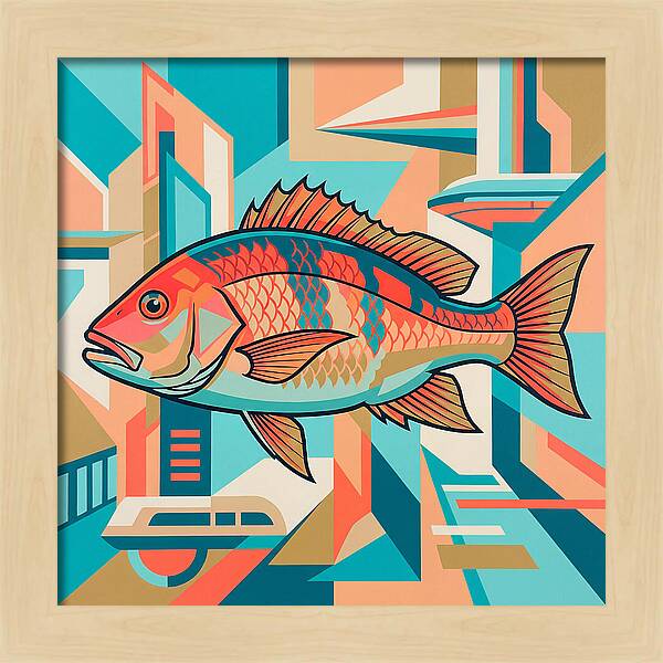 Snapper In Vibrant Geometry