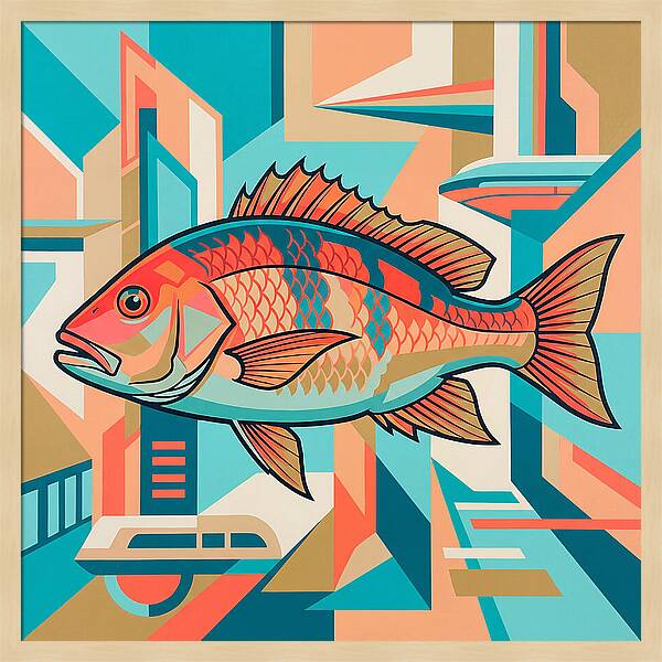 Snapper In Vibrant Geometry
