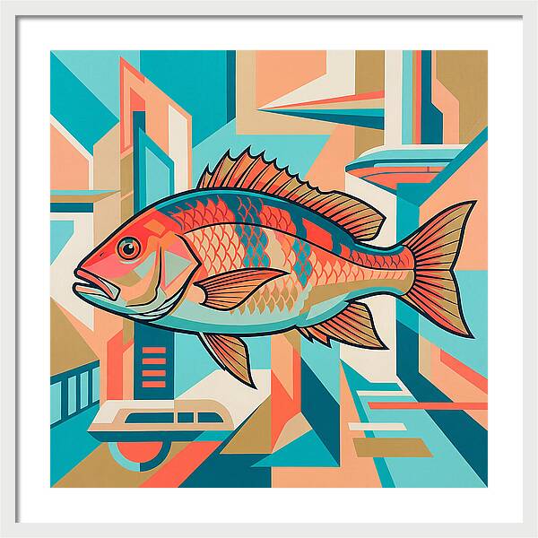Snapper In Vibrant Geometry