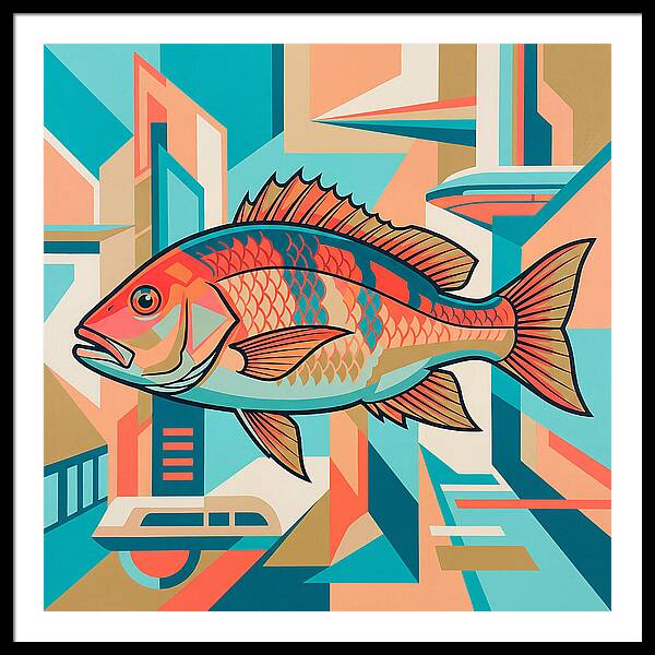 Snapper In Vibrant Geometry