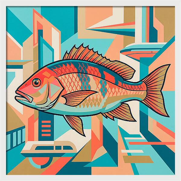 Snapper In Vibrant Geometry