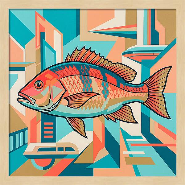 Snapper In Vibrant Geometry