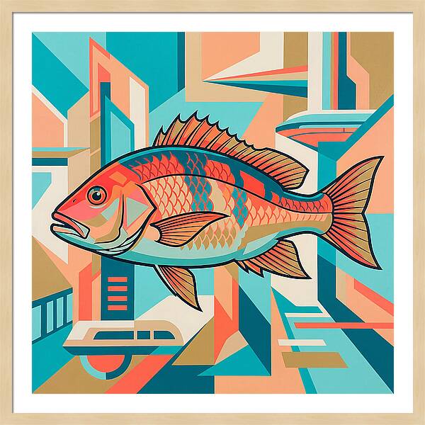 Snapper In Vibrant Geometry