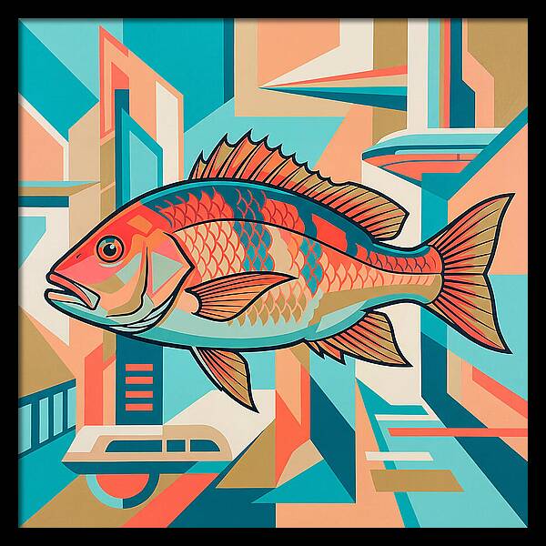 Snapper In Vibrant Geometry