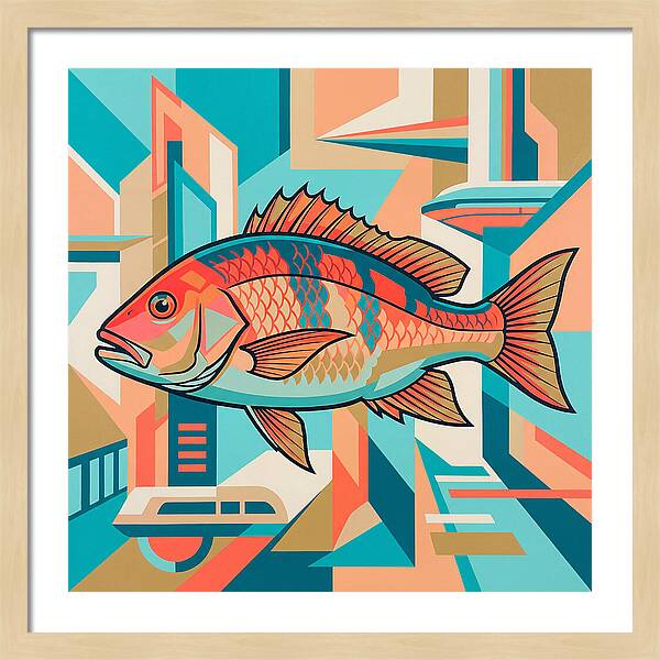 Snapper In Vibrant Geometry