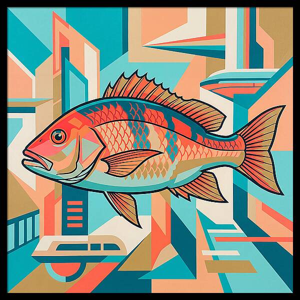 Snapper In Vibrant Geometry