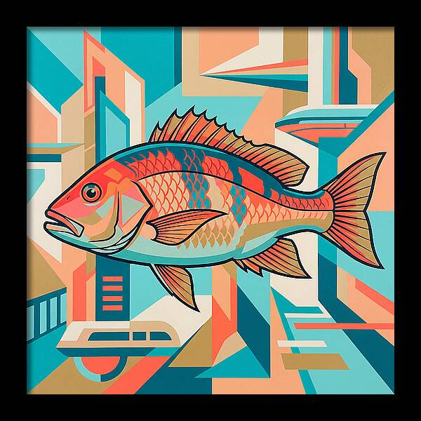 Snapper In Vibrant Geometry