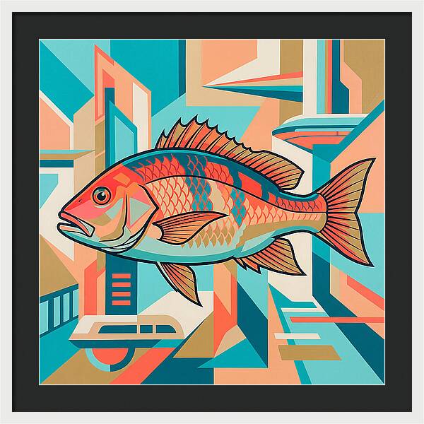 Snapper In Vibrant Geometry