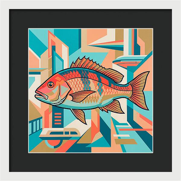 Snapper In Vibrant Geometry