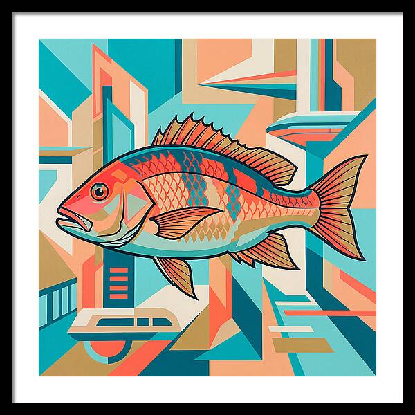 Snapper In Vibrant Geometry