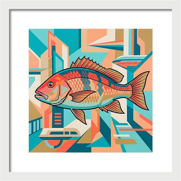 Snapper In Vibrant Geometry