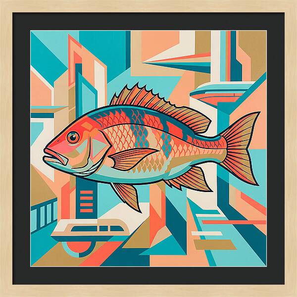 Snapper In Vibrant Geometry