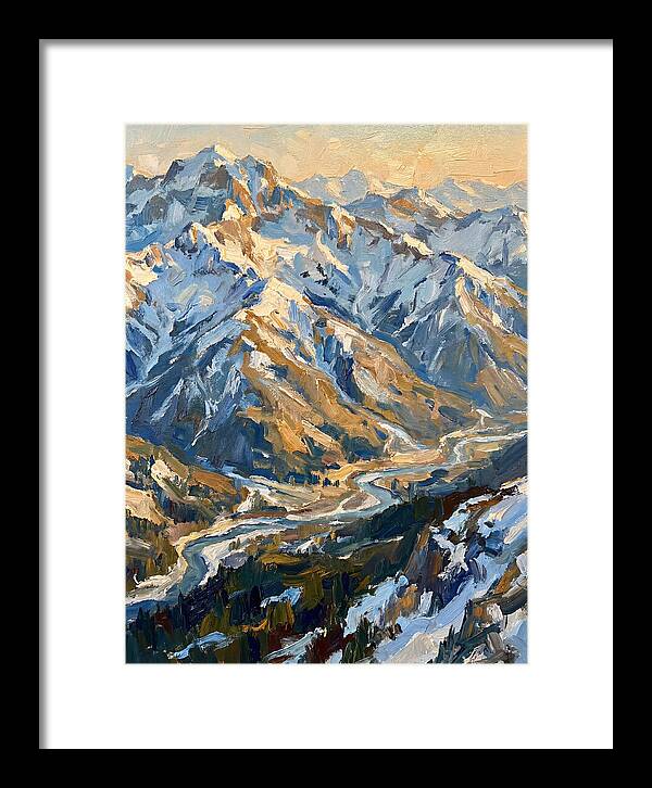 Snow Capped Mountain Majesty