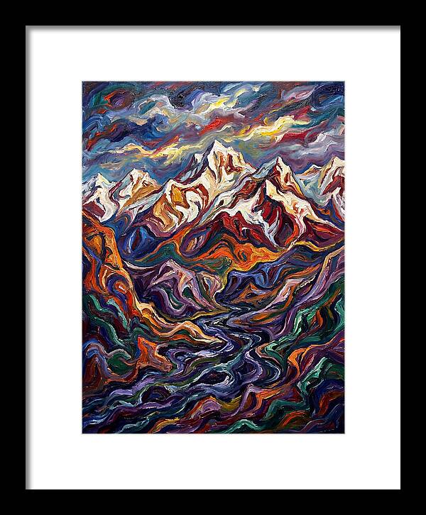 Snow Capped Mountains Majesty