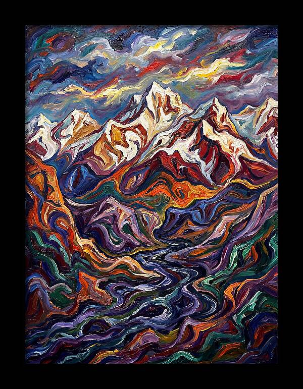 Snow Capped Mountains Majesty
