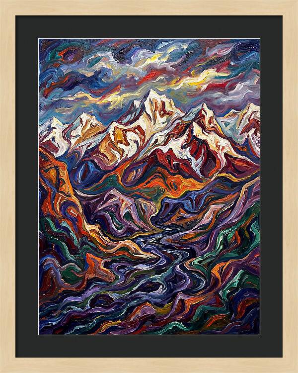 Snow Capped Mountains Majesty