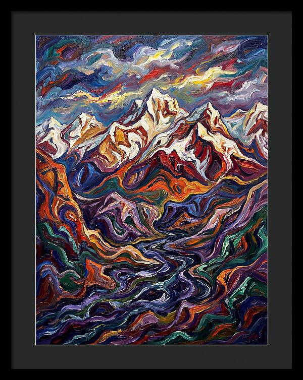 Snow Capped Mountains Majesty