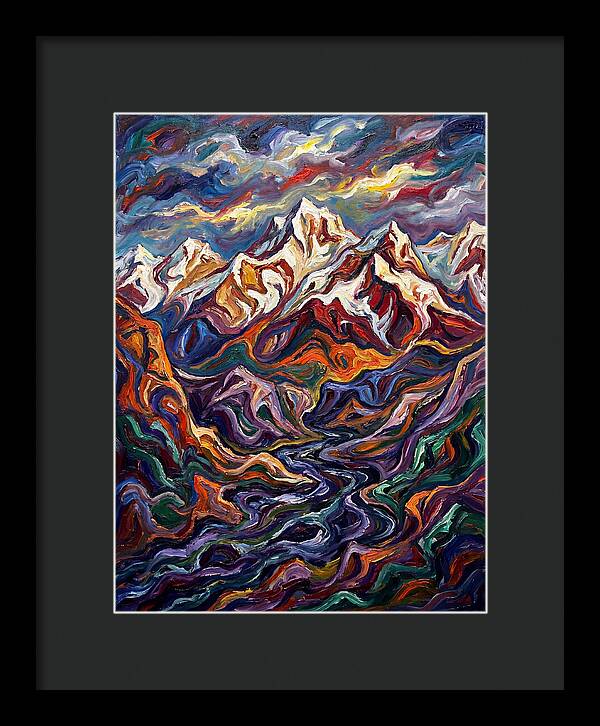 Snow Capped Mountains Majesty