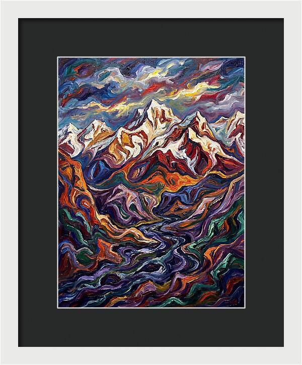 Snow Capped Mountains Majesty