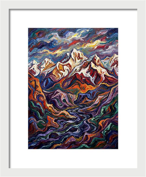 Snow Capped Mountains Majesty