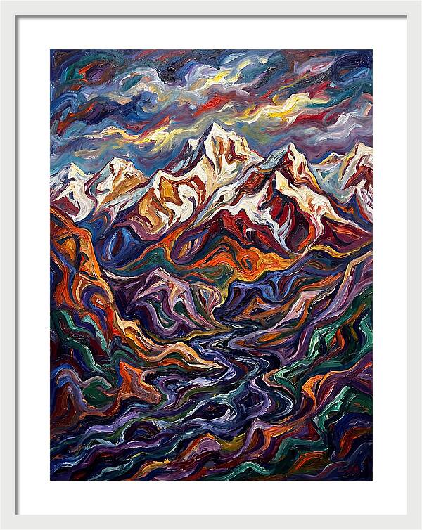 Snow Capped Mountains Majesty