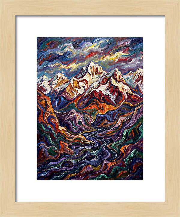 Snow Capped Mountains Majesty