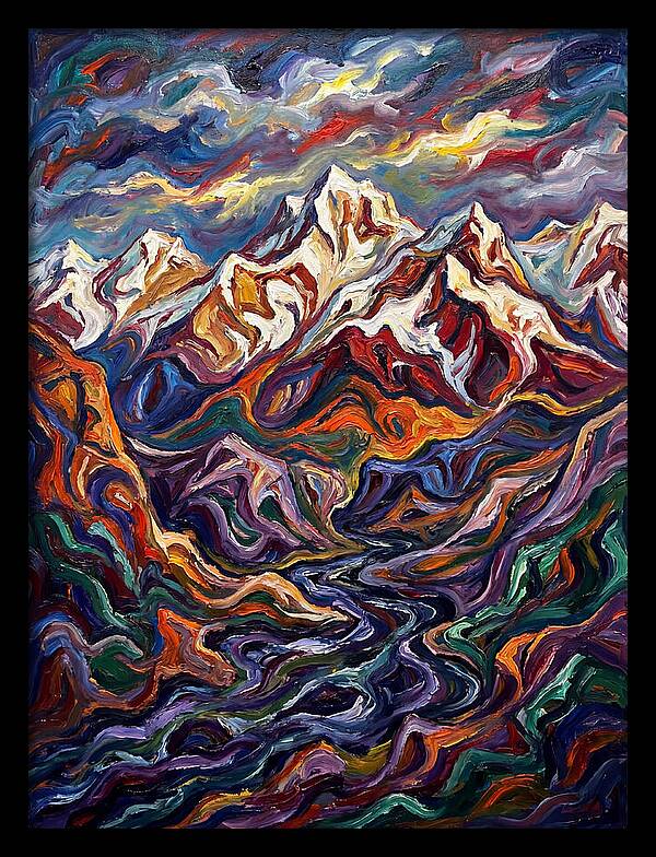 Snow Capped Mountains Majesty
