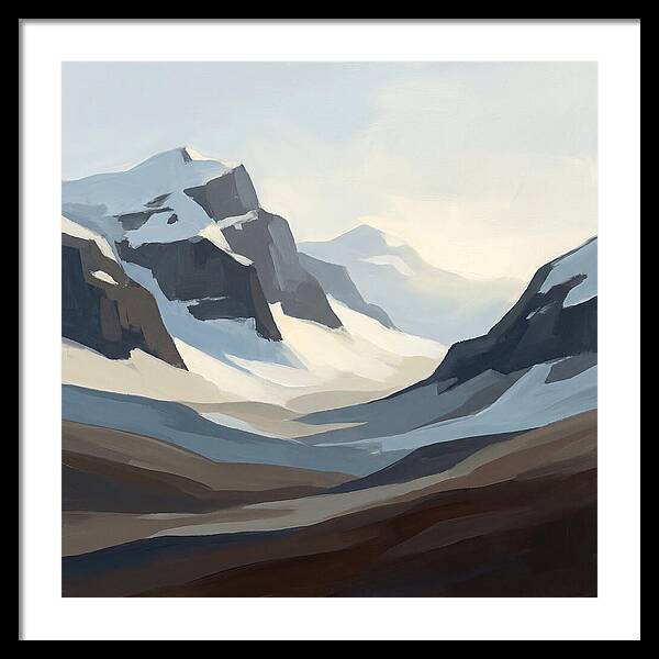 Snow Capped Mountains Serenity