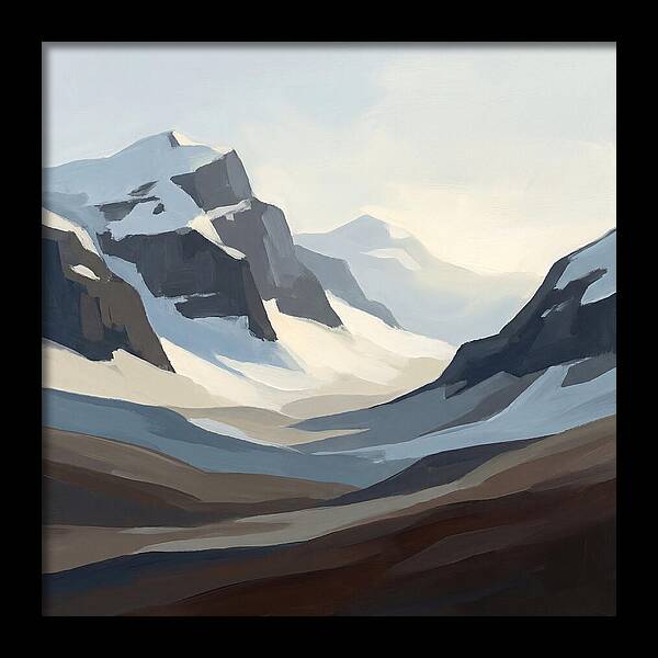 Snow Capped Mountains Serenity