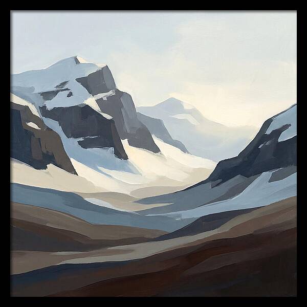 Snow Capped Mountains Serenity
