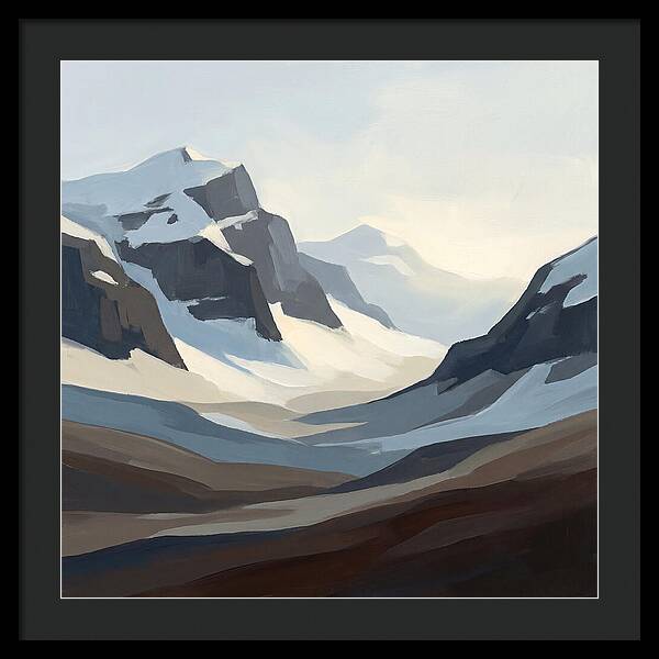 Snow Capped Mountains Serenity