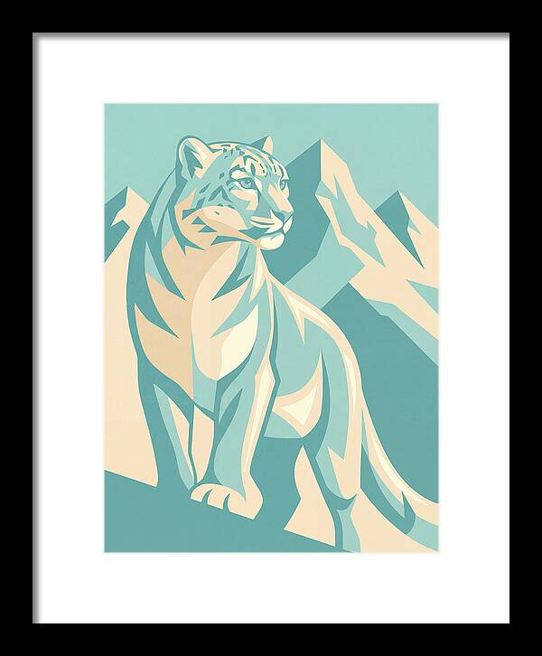 Snow Leopard Majesty