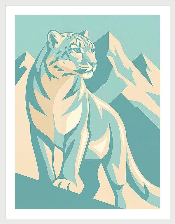 Snow Leopard Majesty