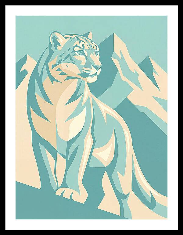 Snow Leopard Majesty