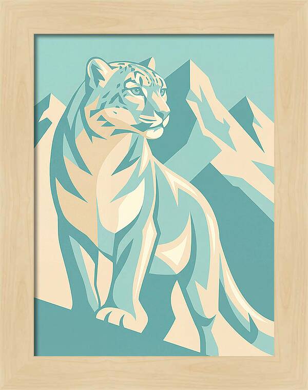 Snow Leopard Majesty