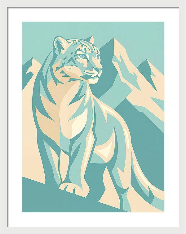 Snow Leopard Majesty