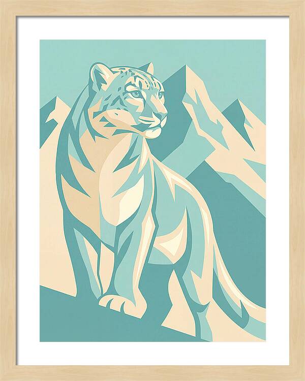 Snow Leopard Majesty