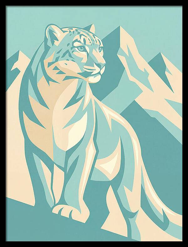 Snow Leopard Majesty