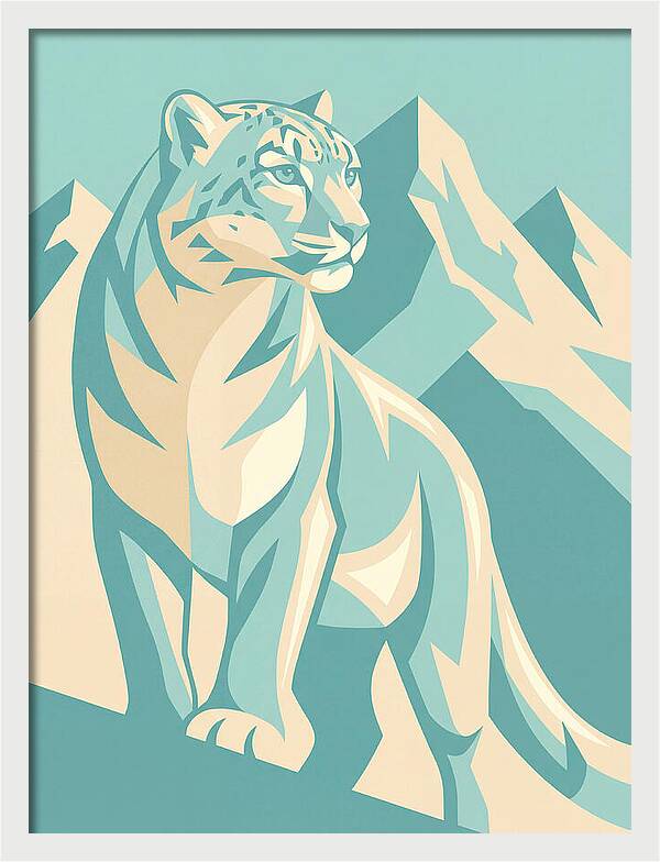 Snow Leopard Majesty