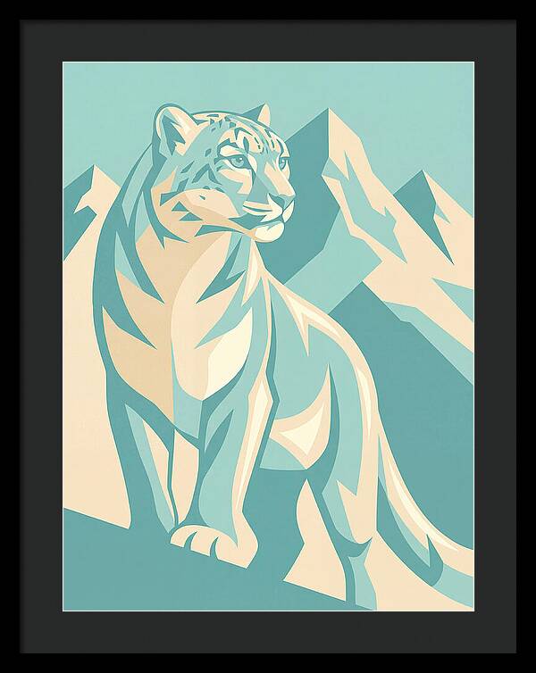 Snow Leopard Majesty