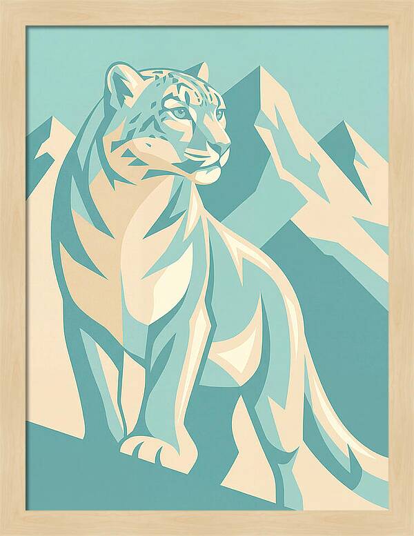 Snow Leopard Majesty
