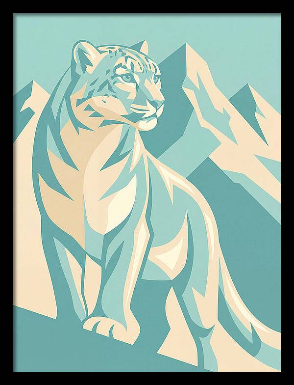 Snow Leopard Majesty