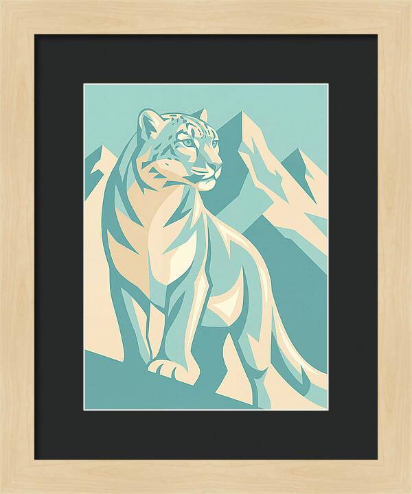 Snow Leopard Majesty