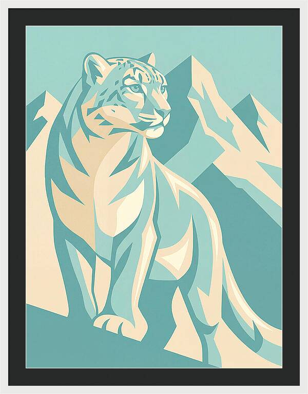 Snow Leopard Majesty