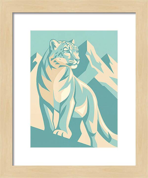 Snow Leopard Majesty