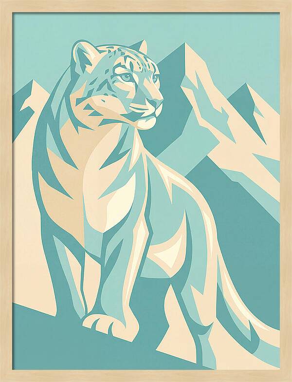 Snow Leopard Majesty