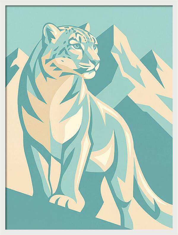 Snow Leopard Majesty