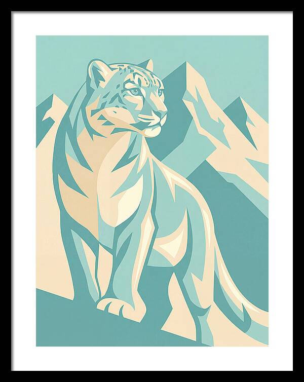Snow Leopard Majesty