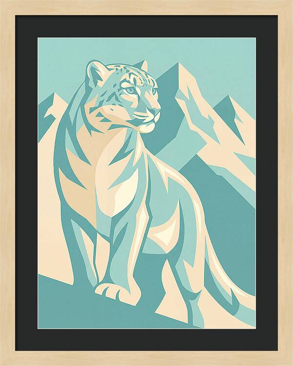 Snow Leopard Majesty