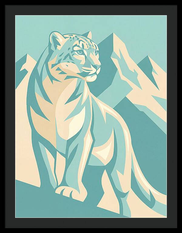 Snow Leopard Majesty